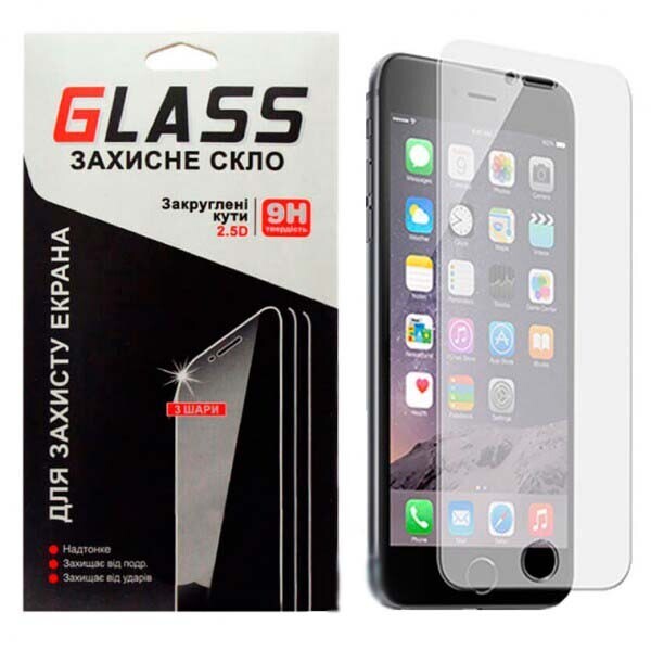 

Защитное стекло 2.5D Bravis Bright A501 0.3mm Glass