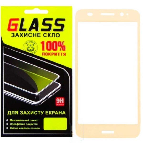 

Защитное стекло 2.5D Huawei Y3 (2017) Золотой Glass