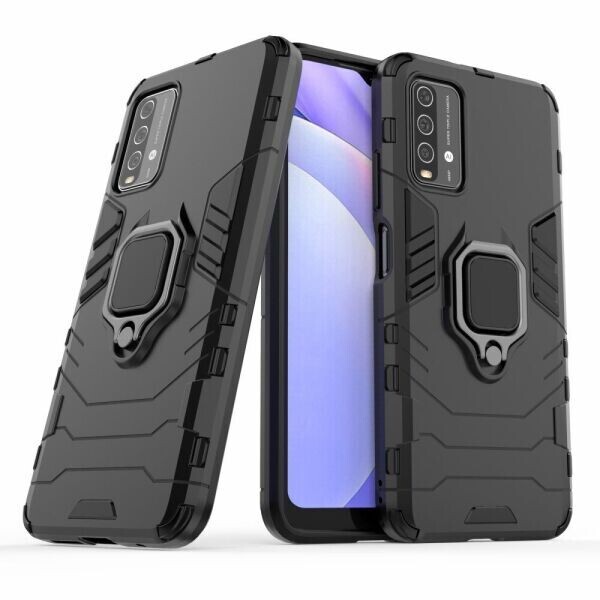 

Защитный чехол Deexe Hybrid Case для Xiaomi Redmi 9T - Black