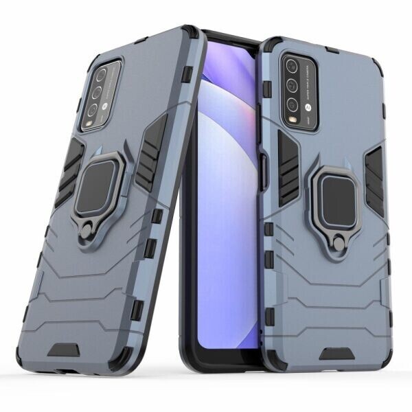 

Защитный чехол Deexe Hybrid Case для Xiaomi Redmi 9T - Blue