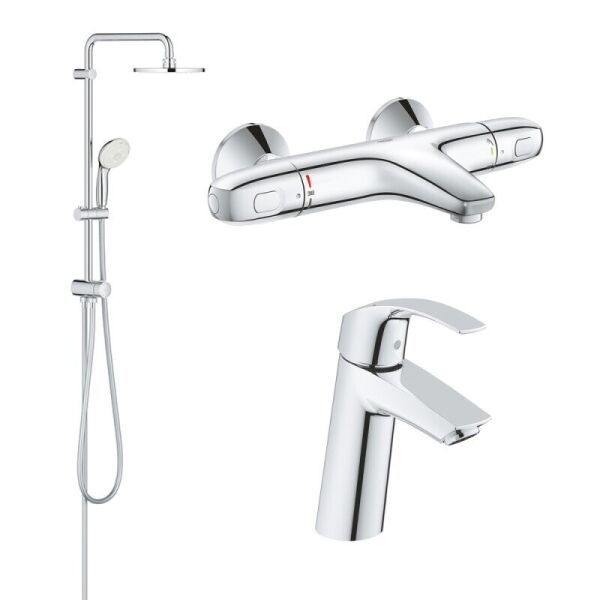

Набор смесителей для ванной GROHE Eurosmart 34102TS хром латунь 61897