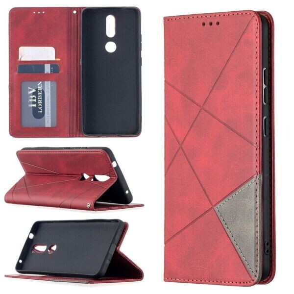 

Чехол UniCase Geometric Pattern для Nokia 2.4 - Red