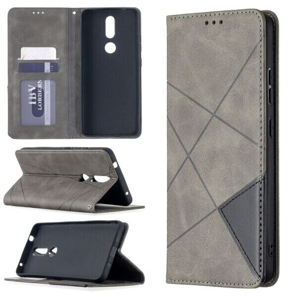 

Чехол UniCase Geometric Pattern для Nokia 2.4 - Grey