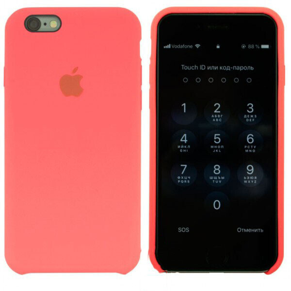 

Чехол Silicone Case Apple iPhone 6, 6S Малиновый 30