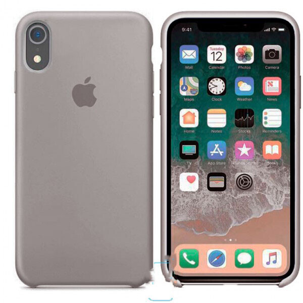 

Чехол Silicone Case Apple iPhone XR светло-Серый 23