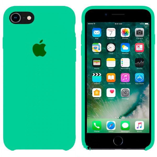 

Чехол Silicone Case Apple iPhone 6, 6S Бирюзовый 50