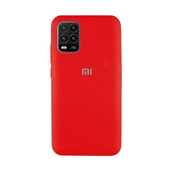 

Чехол Silicone Case Xiaomi Redmi Mi 10 Lite Красный