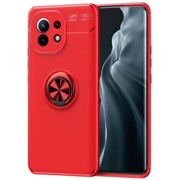 

Защитный чехол UniCase Magnetic Ring для Xiaomi Mi 11 - Red