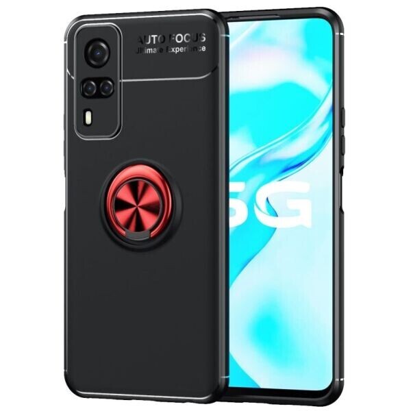 

Защитный чехол UniCase Magnetic Ring для VIVO Y31 / Y51 - Black / Red