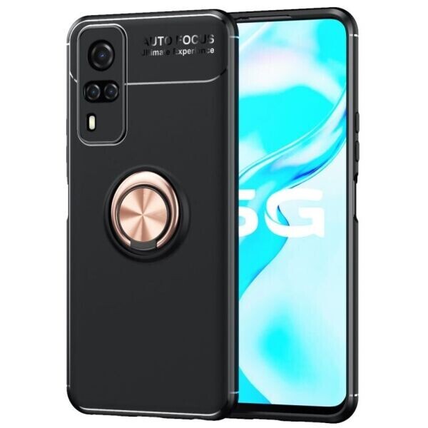

Защитный чехол UniCase Magnetic Ring для VIVO Y31 / Y51 - Black / Gold