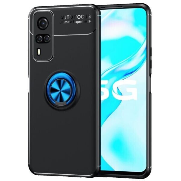 

Защитный чехол UniCase Magnetic Ring для VIVO Y31 / Y51 - Black / Blue