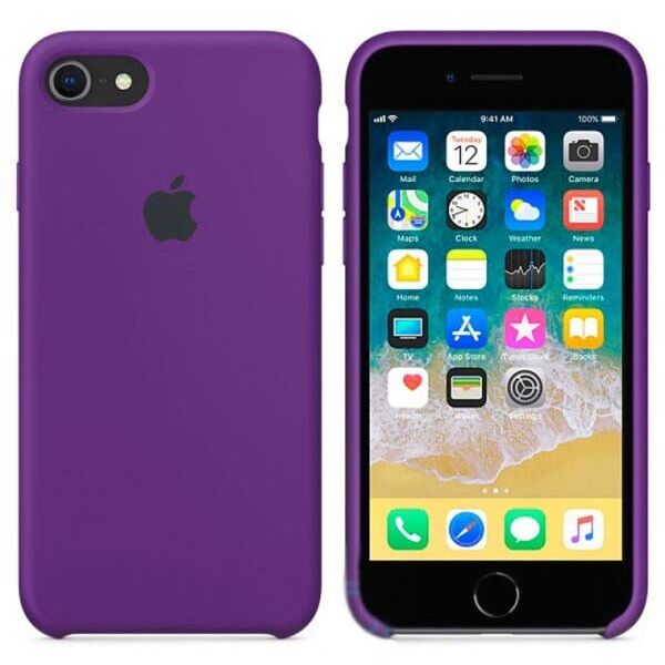 

Чехол Silicone Case Apple iPhone 6, 6S Фиолетовый 34