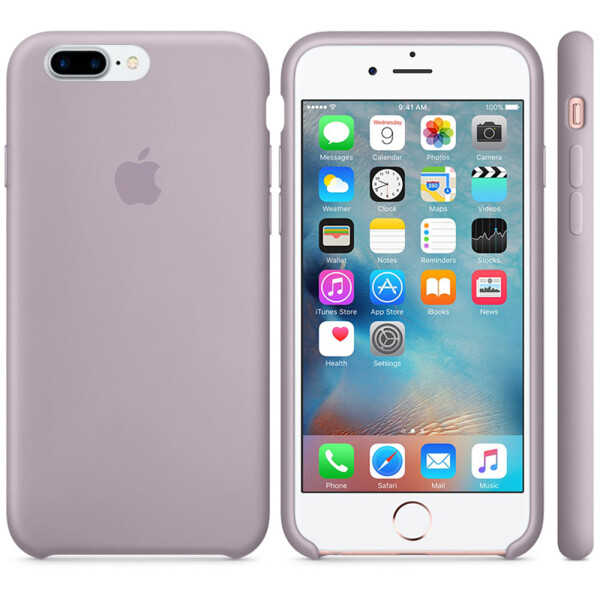

Чехол силиконовый оригинальный для iPhone 7/8 Plus Лаванда (19727)