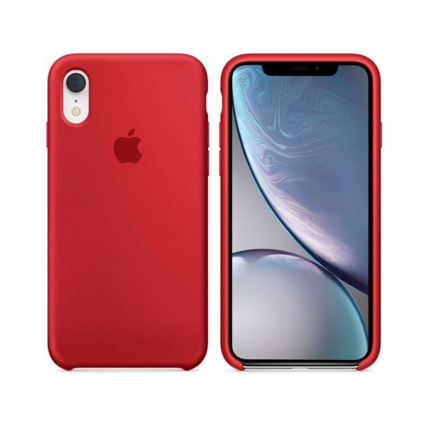 

Чехол Silicone Case Apple iPhone XR Оригинал Красный