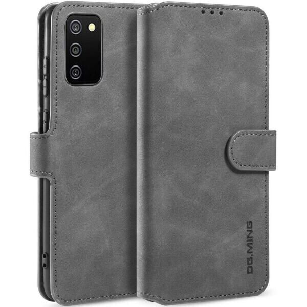 

Чехол DG.MING Retro Style для Samsung Galaxy A02s (A025) - Grey