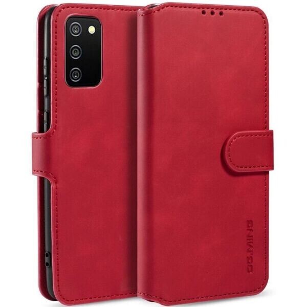 

Чехол DG.MING Retro Style для Samsung Galaxy A02s (A025) - Red