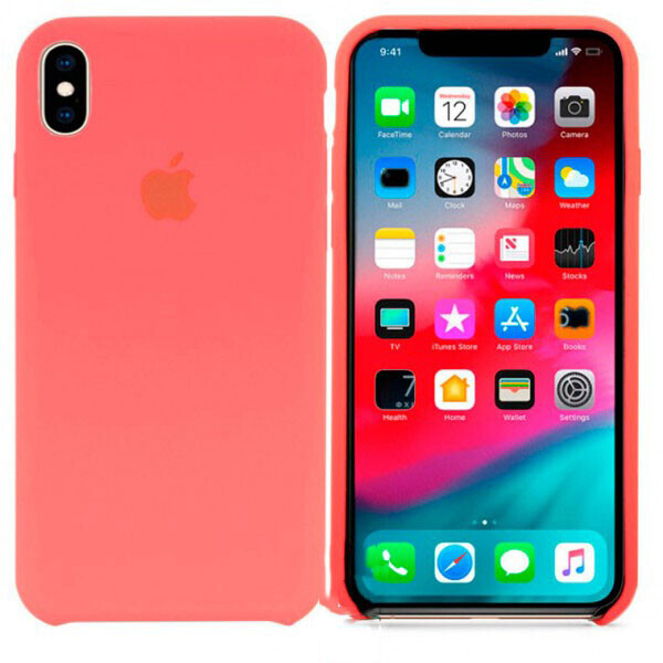 

Чехол Silicone Case Apple iPhone XS Max Малиновый 30