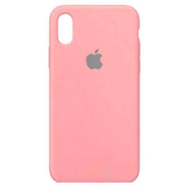 

Чехол Silicone Case Full Apple iPhone XS Max Розовый
