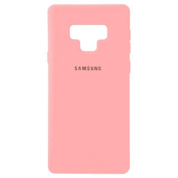 

Чехол Silicone Case Full Samsung Note 9 N960 Розовый