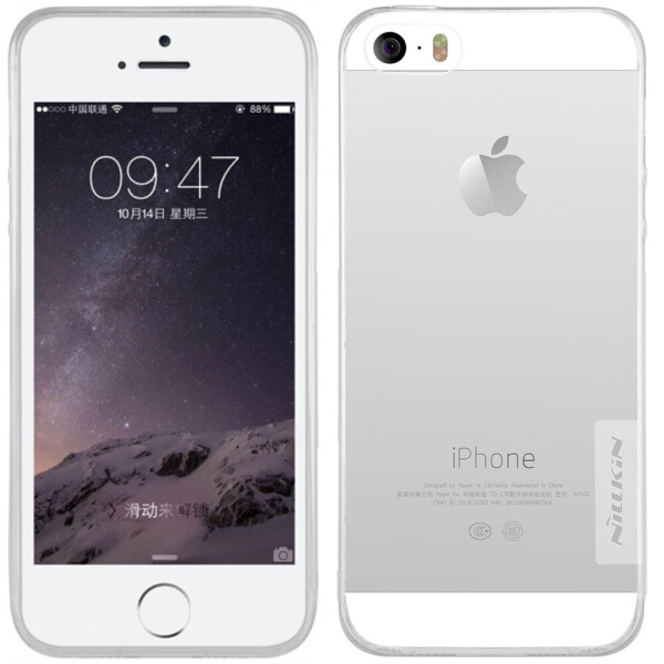 

Чехол NILLKIN Nature TPU для iPhone 5 White (12751)