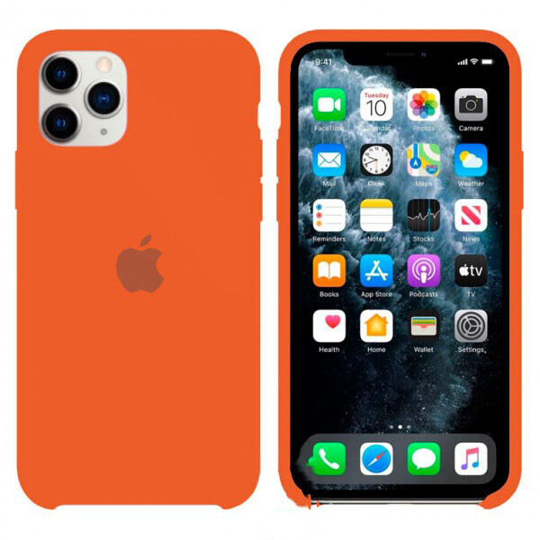 

Чехол Silicone Case Apple iPhone 11 Pro Оранжевый 49