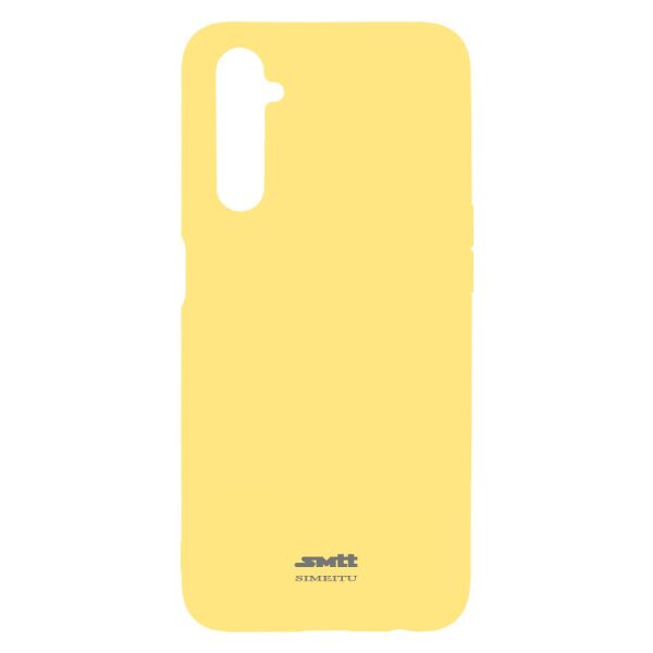 

Чехол силиконовый SMTT Silicon Cover Realme 6 Желтый