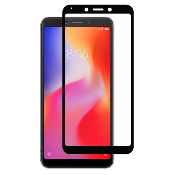 

Защитное стекло 3D Xiaomi Redmi 6, Redmi 6A 3D Черный