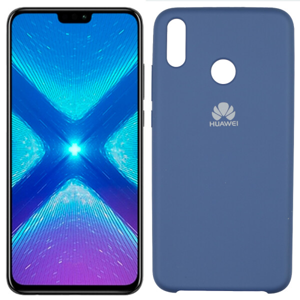 

Чехол для Huawei Honor 8x Синий (25160)