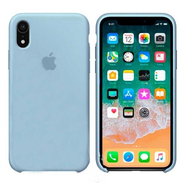 

Чехол Silicone Case Apple iPhone XR светло-Голубой 05
