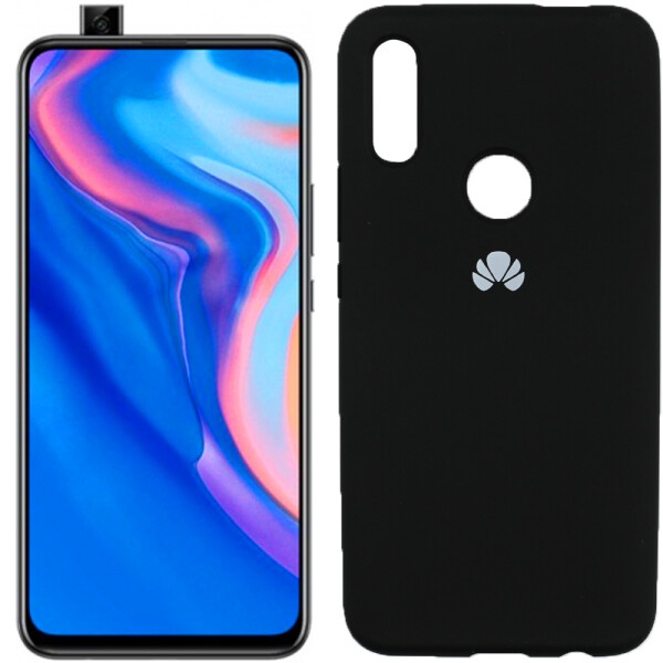 

Чехол силиконовый оригинальный для Huawei P Smart Z Чёрный FULL (27224)