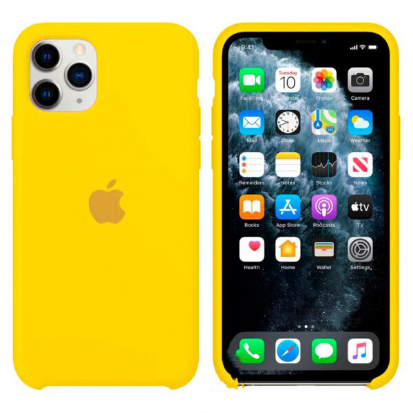

Чехол Silicone Case Apple iPhone 12 Pro Max (4) Желтый
