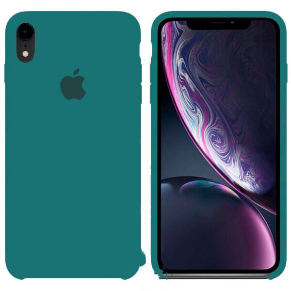 

Чехол Silicone Case Apple iPhone XR бледно-Зеленый 55