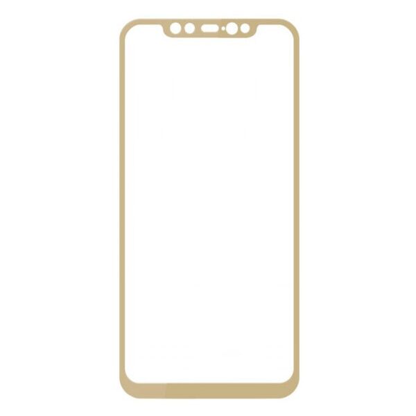 

Защитное стекло 2.5D Xiaomi Redmi Mi8, Mi8 Pro Золотой