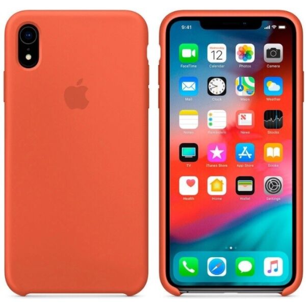 

Чехол Silicone Case Apple iPhone XR Оригинал Nectarine