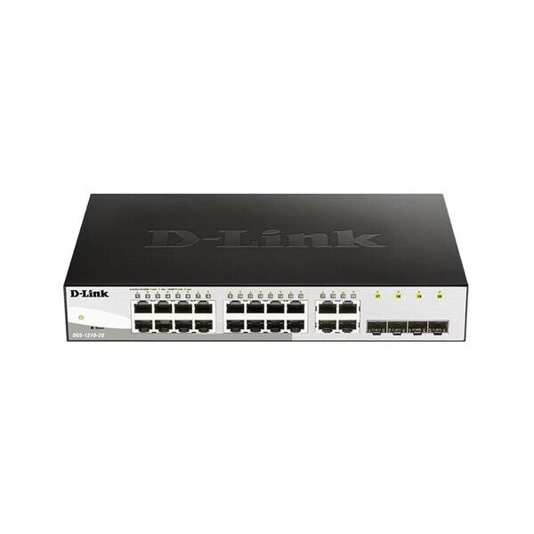 

Коммутатор D-Link DGS-1210-20/FL 16x1GE, 4xSFP/GE Combo, Websmart (DGS-1210-20/FL)