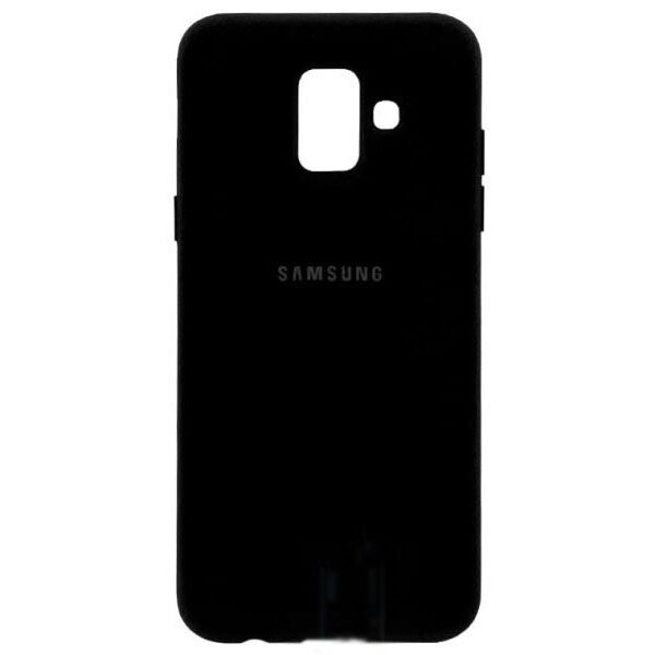 

Чехол Silicone Case Full Samsung A6 (2018) A600 Черный