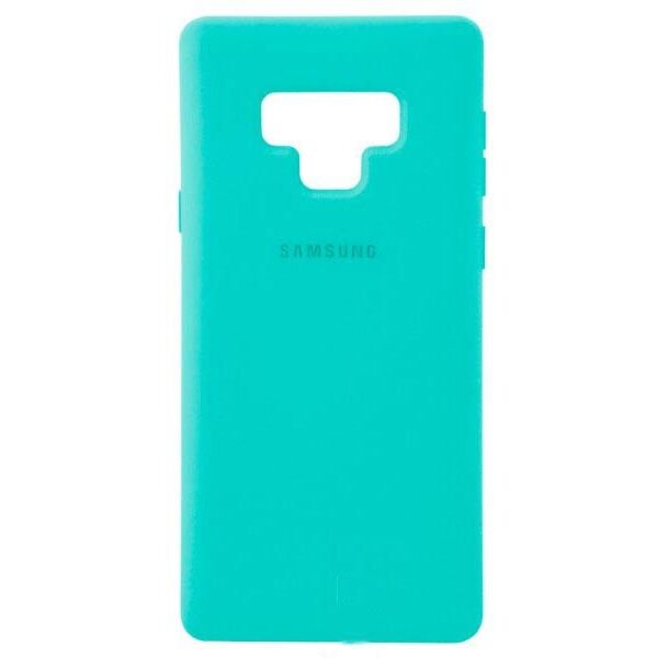 

Чехол Silicone Case Full Samsung Note 9 N960 Бирюзовый