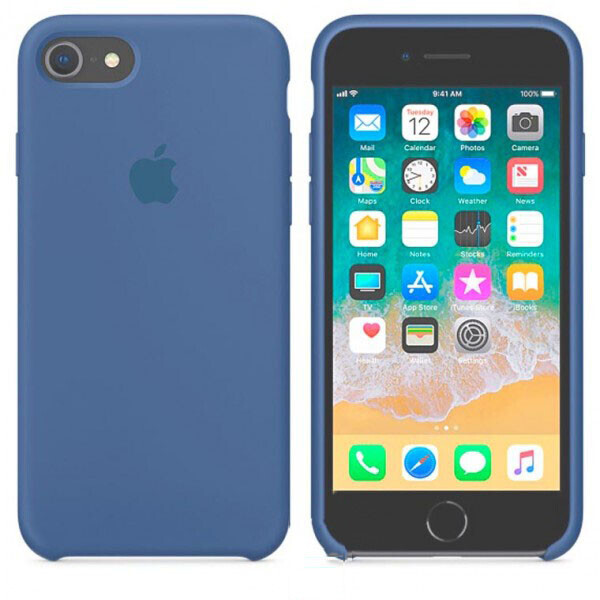 

Чехол Silicone Case Apple iPhone 6, 6S светло-Синий 03
