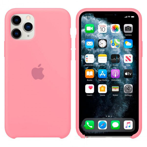 

Чехол Silicone Case Apple iPhone 11 Pro Max Розовый 06