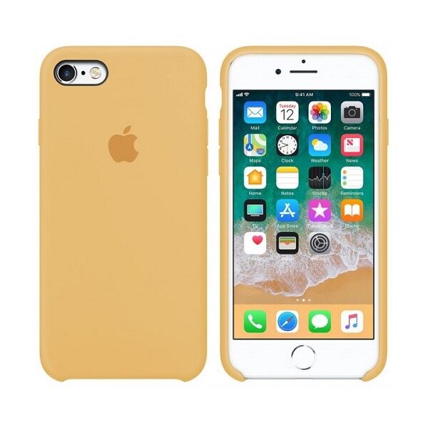 

Чехол Silicone Case Apple iPhone SE, 5, 5S ( 4) Желтый