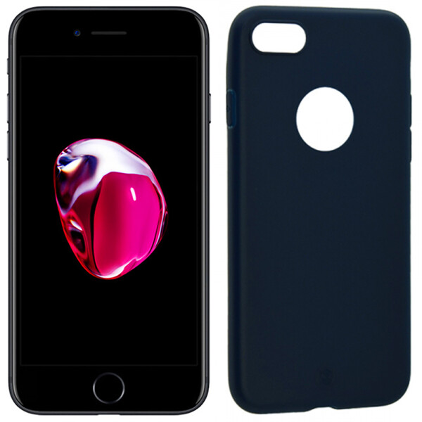 

Чехол Fshang Soft Colour series для iPhone 7 Plus Dark Blue (10092)