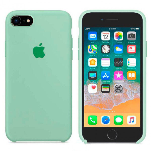 

Чехол Silicone Case Apple iPhone 6, 6S светло-Бирюзовый 17