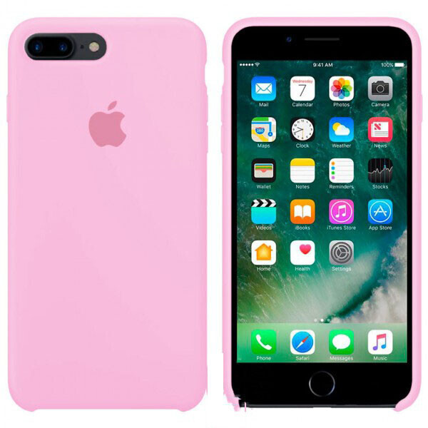 

Чехол Silicone Case Apple iPhone 7 Plus, 8 Plus Розовый 06