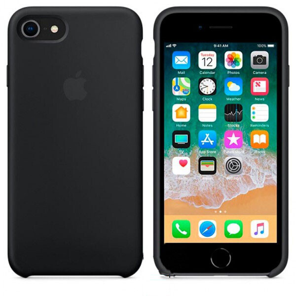 

Чехол Silicone Case Apple iPhone 7, 8, SE (2020) Черный 18