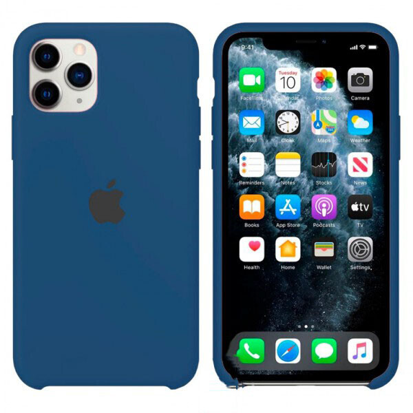 

Чехол Silicone Case Apple iPhone 11 Pro Max темно-Синий 36