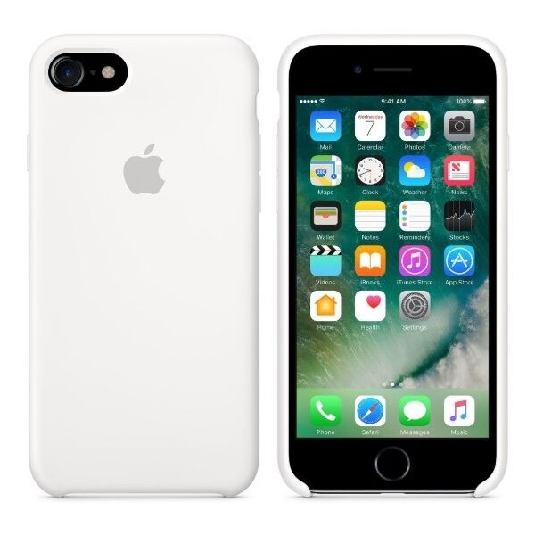 

Чехол Silicone Case Apple iPhone 7, iPhone 8 Оригинал Белый