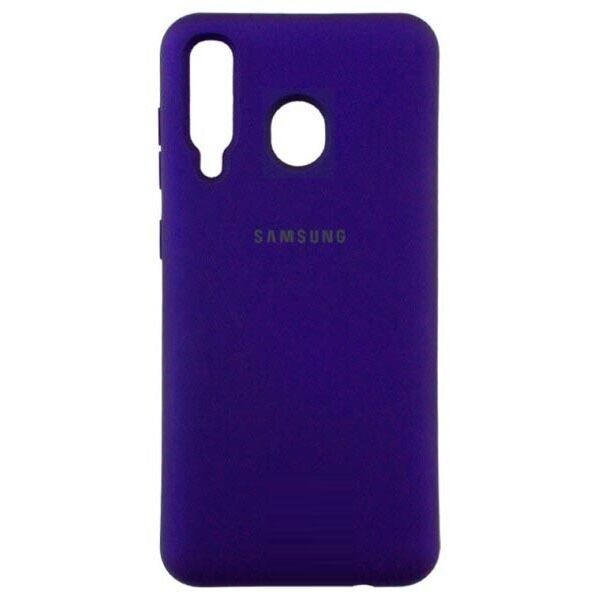 

Чехол Silicone Case Full Samsung M30 (2019) M305 Фиолетовый