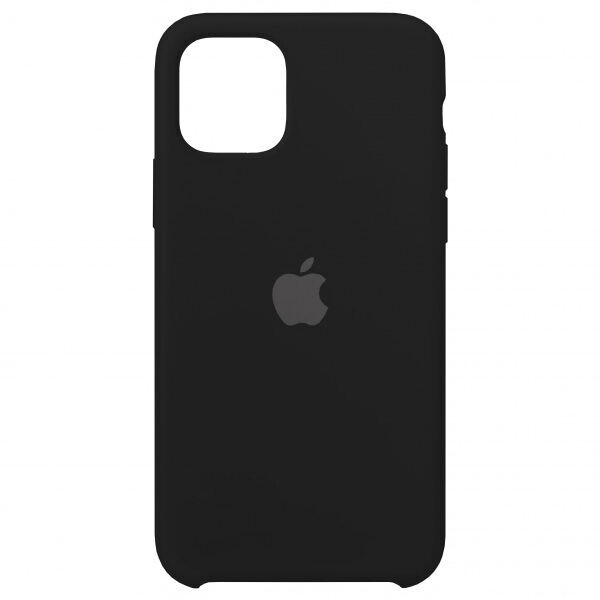 

Чехол силиконовый Silicone Case Apple iPhone 11 (18) Черный