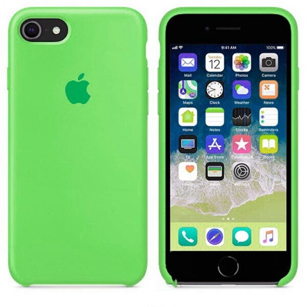 

Чехол Silicone Case Apple iPhone 7, 8, SE (2020) Зеленый 32