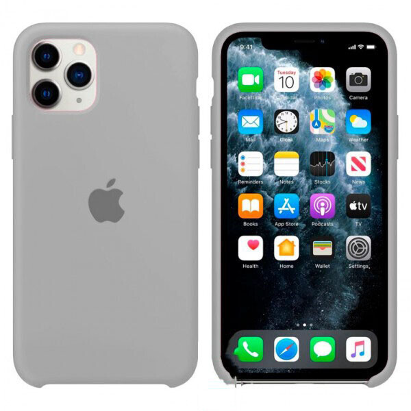 

Чехол Silicone Case Apple iPhone 11 Pro Max светло-Серый 23